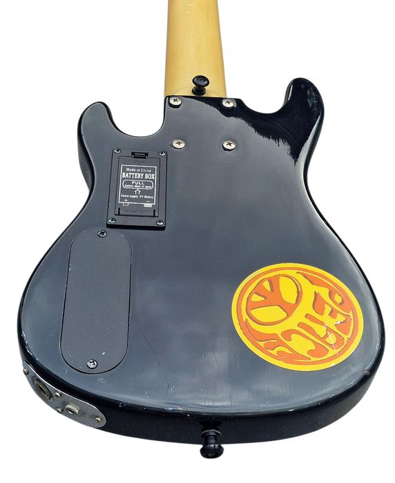 Chitară Electrică Burswood 30” Mini  Black In-Built Speaker 9V 1/4