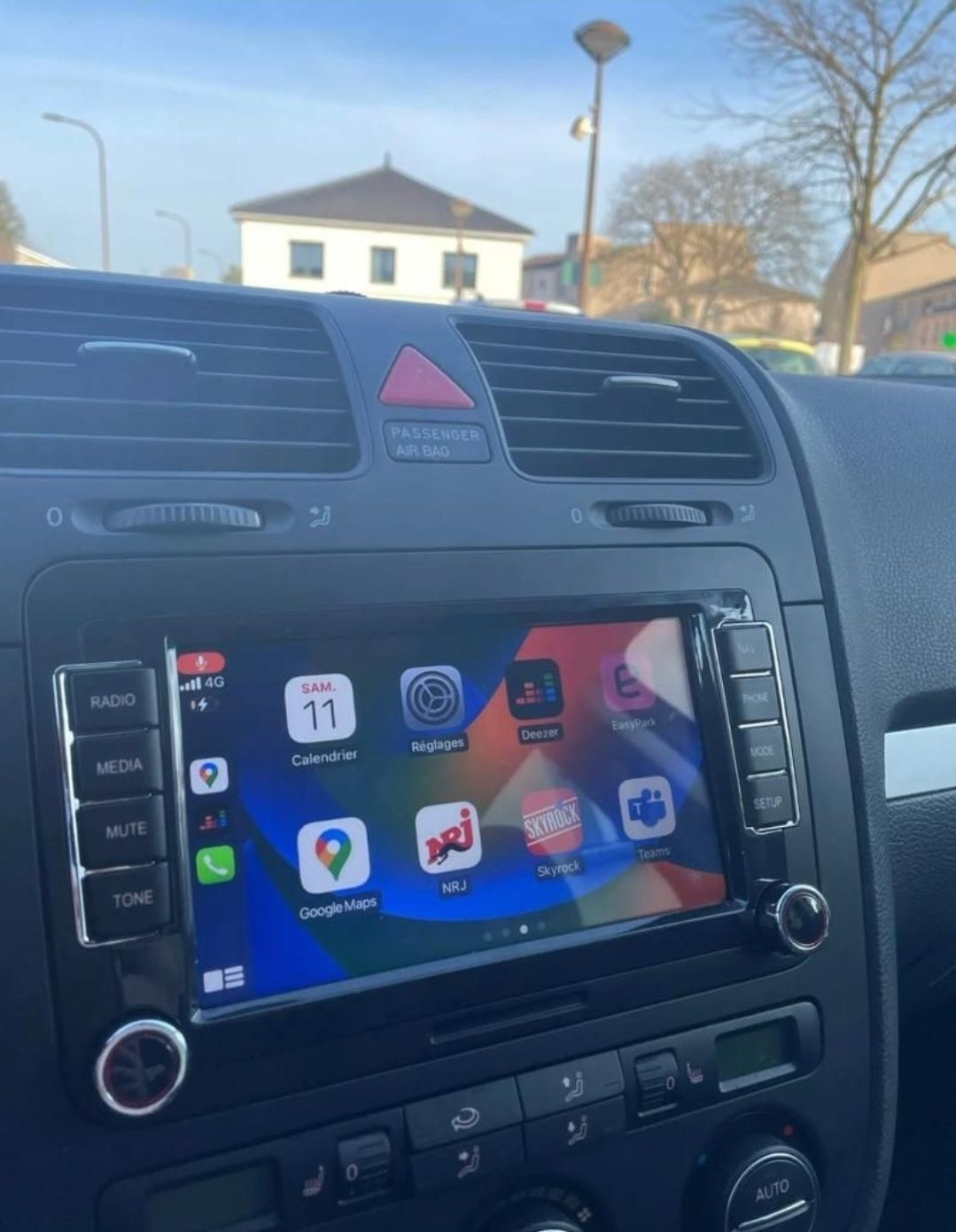Navigatie VW Golf 5 6 Passat b6 b7 Polo Skoda Octavia 2 Carplay 1-8GB