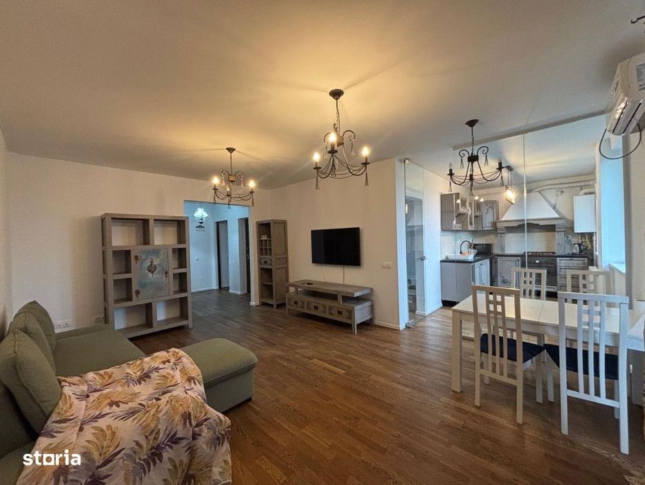 Vanzare-Centrul Vechi, Apartament 3 camere,bloc nou cu parcare subtera