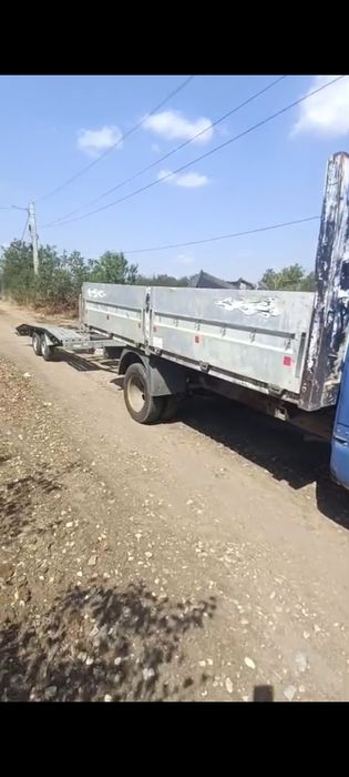 Vând iveco si remorca auto