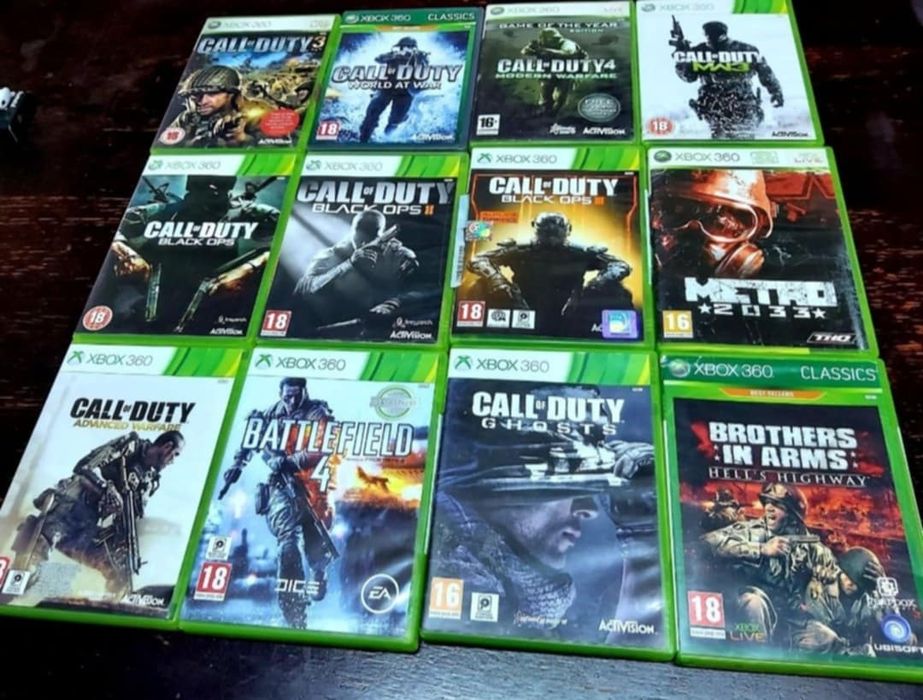 Call of Duty/Conan/Naruto/DragonB/LastOFS/Tekken/Killzone PS3/Xbox 360