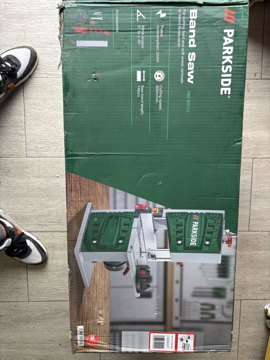 Fierăstrău panglica Parkside PBS 350 C3