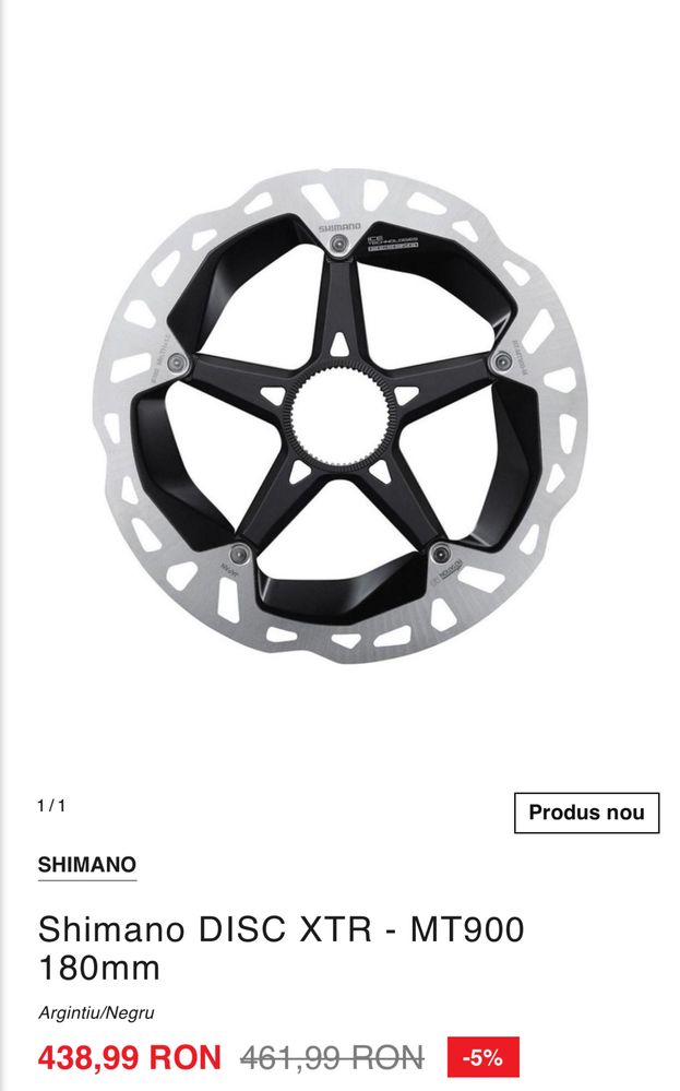 Discuri shimano xtr(nu sram,magura,avid,hope,formula)