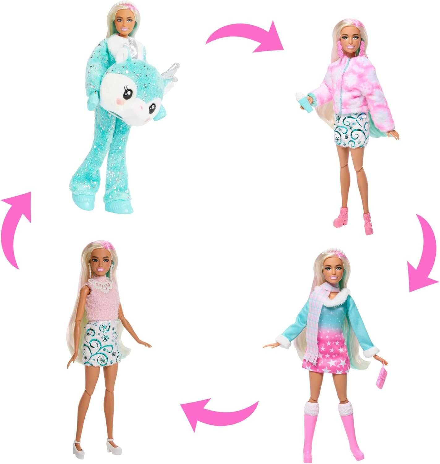 Barbie Cutie Reveal Барби Кукла Супер изненада Коледен календар адвент