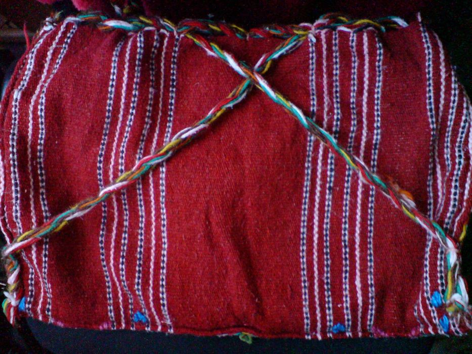 Traistă țărănească, model frumos