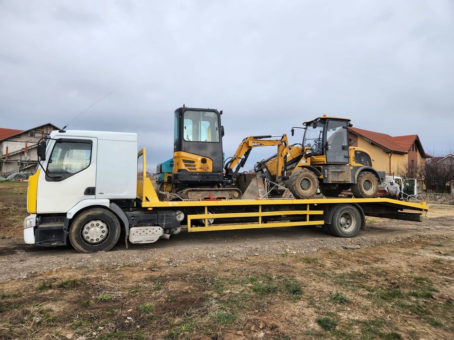 Camion Renault Platforma/trailer