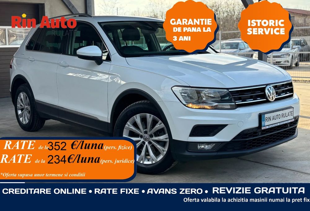 Volkswagen Tiguan TVA 21 % ~ Posibilitate vanzare si in RATE ~ Credit Leasing