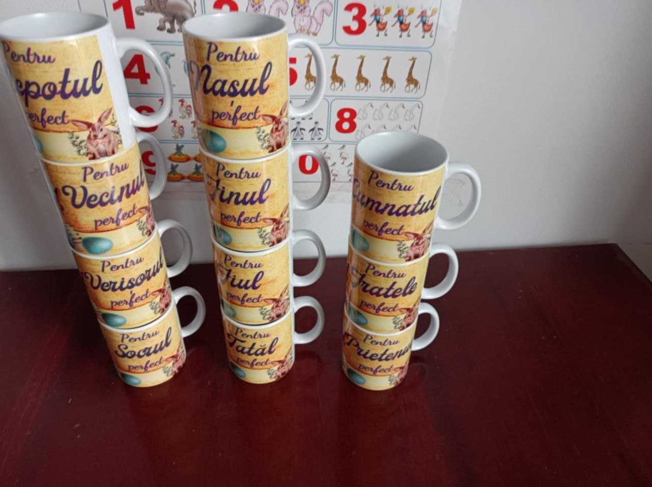 Căni personalizate pentru Paște