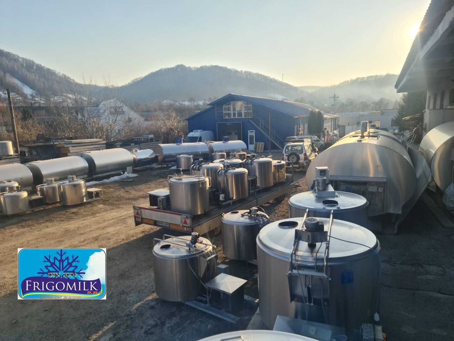 Tanc racire lapte racitor lapte bazin lapte 600 litri