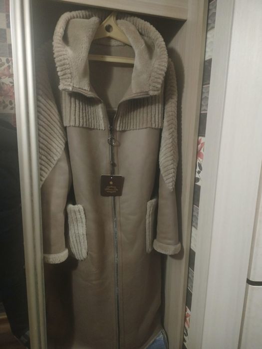 Дублёнка женская не натуральная