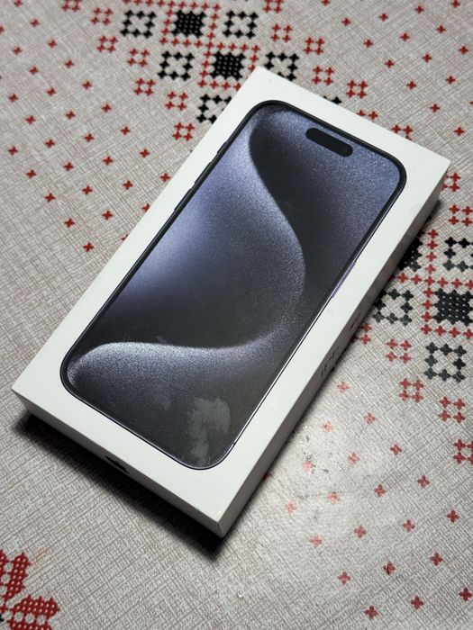iPhone 15 Pro 128GB Blue Titanium