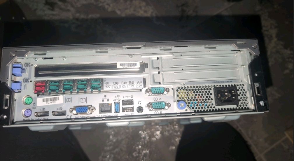 Компютър/ POS TOSHIBA TCX 700 I5-4590T 8GB 128GB SSD с 12/24V за КАСА
