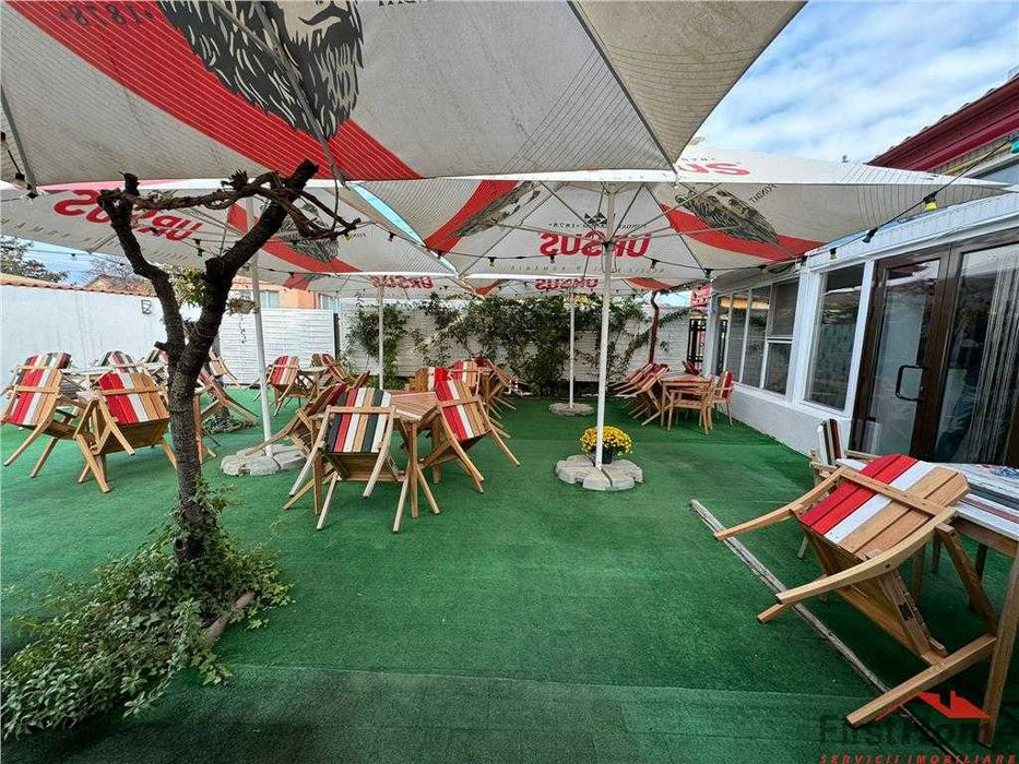 Spatiu comercial de vanzare in Focsani + terasa pizzerie