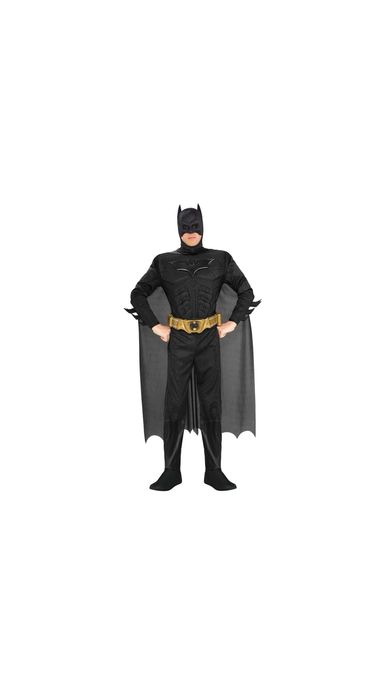 Costum Batman complet, M Halloween carnaval