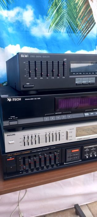 Egalizator grafic/ Egalizator sunet Philips, Fischer, Eltra