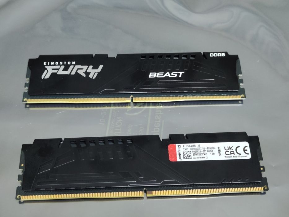 Продавам рам Kingston FURY Beast DDR5 KF552C40BB - 16 GB (3x16GB)