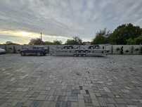 De inchiriat trailer dublu de 8,5 metri de 3500 kg pe 3 axe