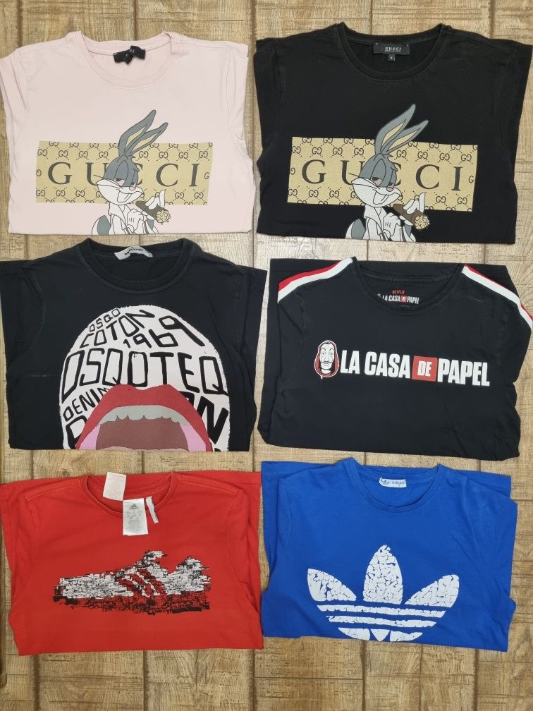 Тениски за Gucci, Adidas, Nike 13-15год