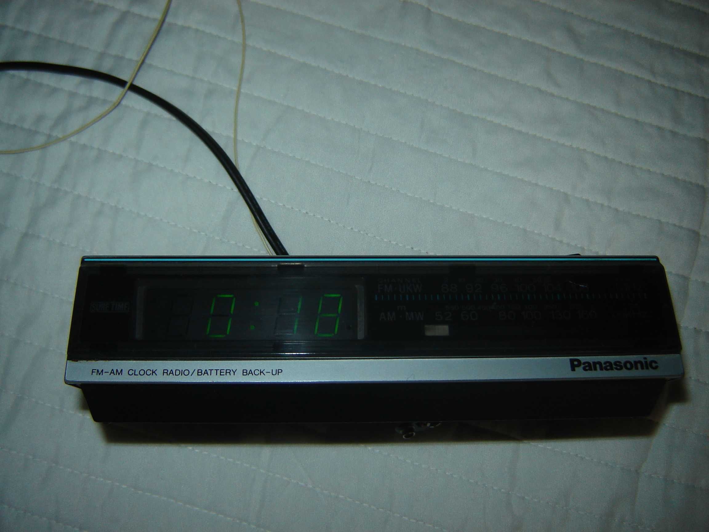 Radio cu ceas Panasonic anii 80 Japan Original