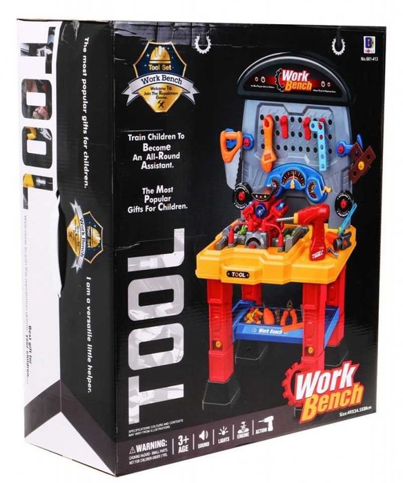 Jucarie Banc de lucru cu scule de macanic auto