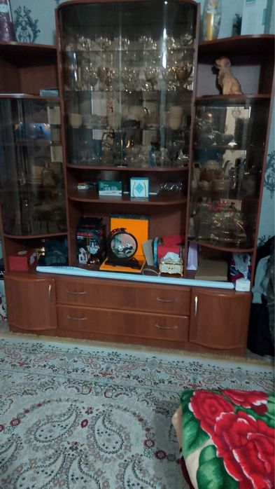 Продается шкаф в хорошем состоянии, стекла все целые.