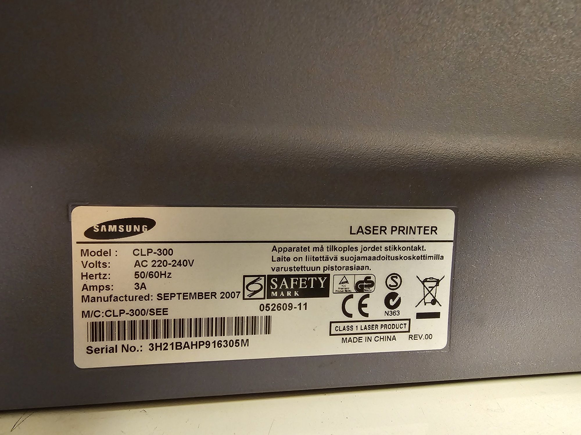 Imprimanta laser color Samsung CLP-300 Clp 300