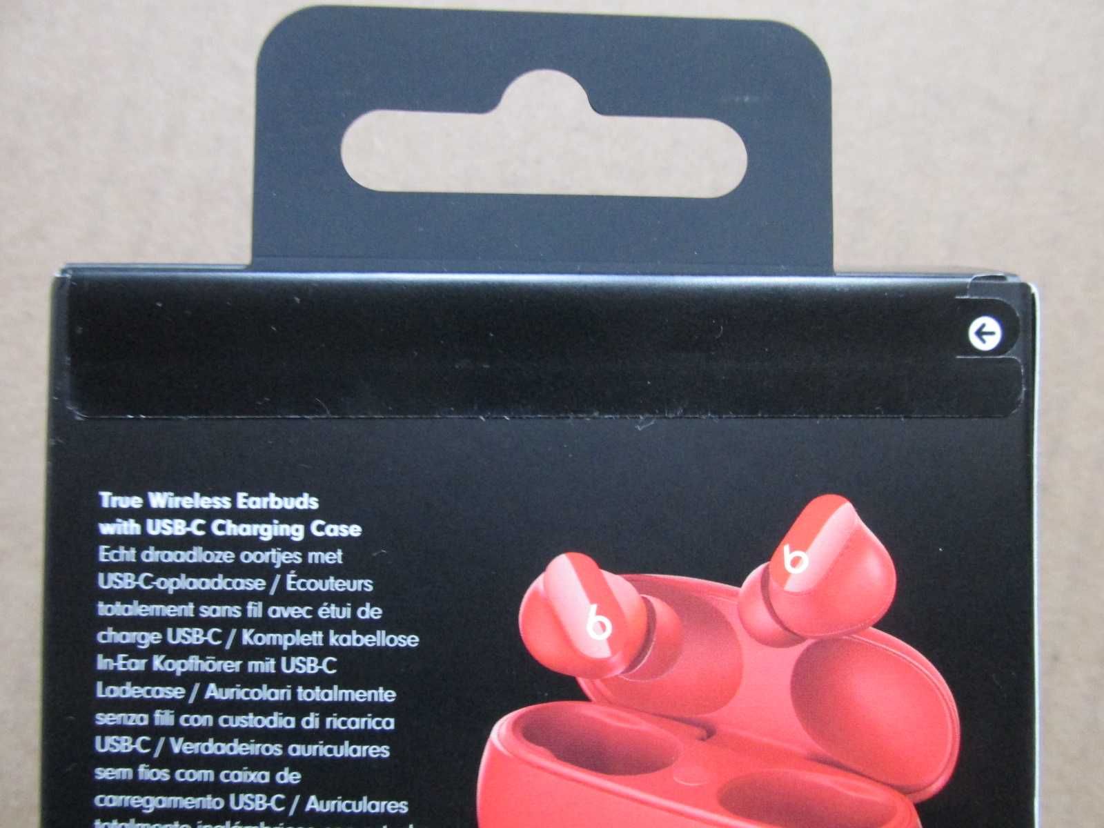 Casti True Wireless BEATS BY DR DRE Studio Buds Noise Cancelling, Red
