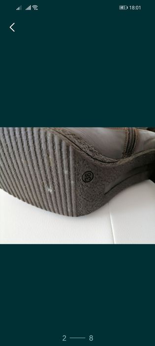 Vând cizme de piele elegante /fashion,produs import Italia.