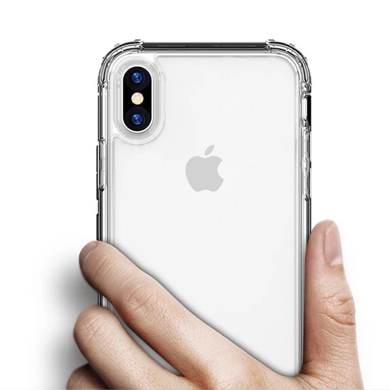 Прозрачен Силиконов Кейс за Iphone SE3 2022 / 7 8 X XS Max XR 11 SE2