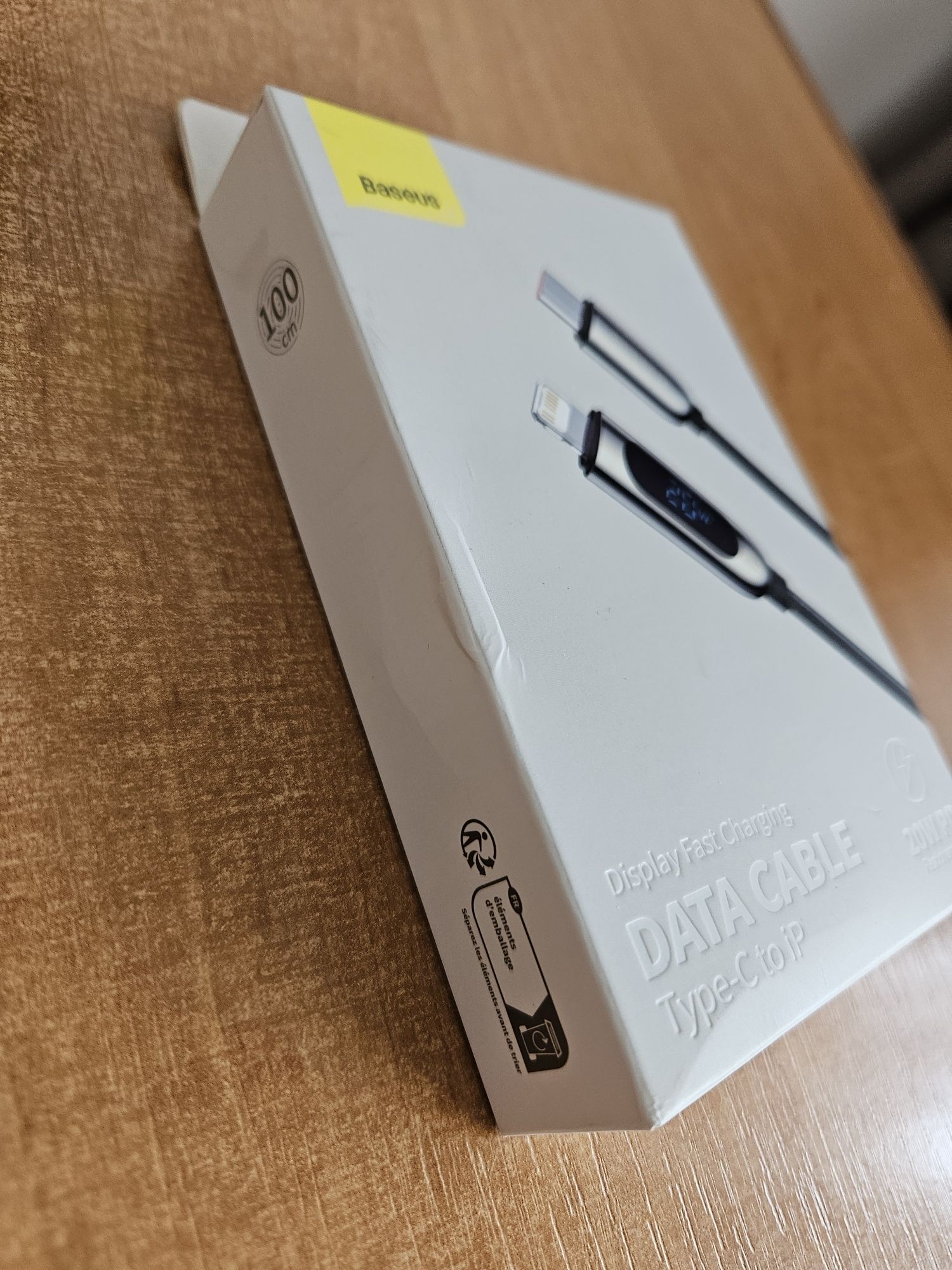 Кабель Baseus 1м type-c Lightning iPhone ip