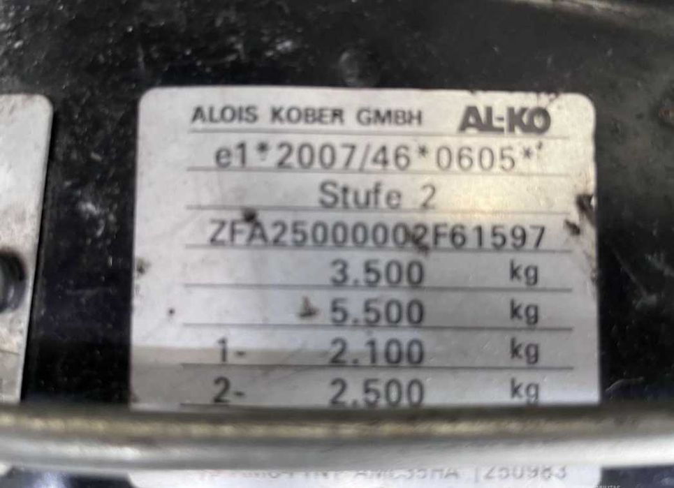 Fiat ducato cu sasiu AL KO