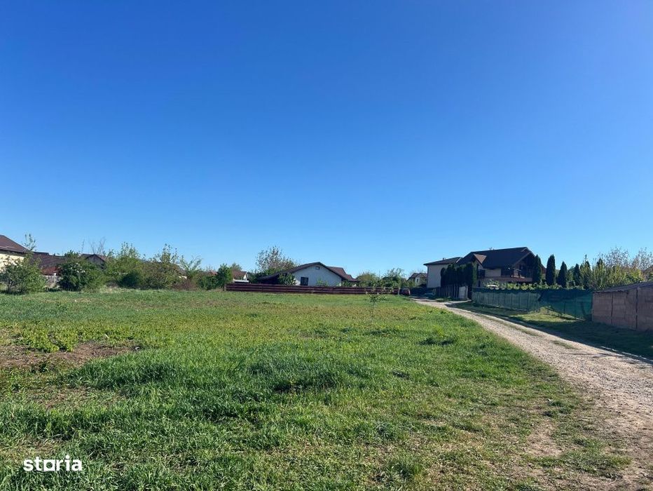 Teren intravilan 1000mp+cale acces toate utilitatile Horpaz
