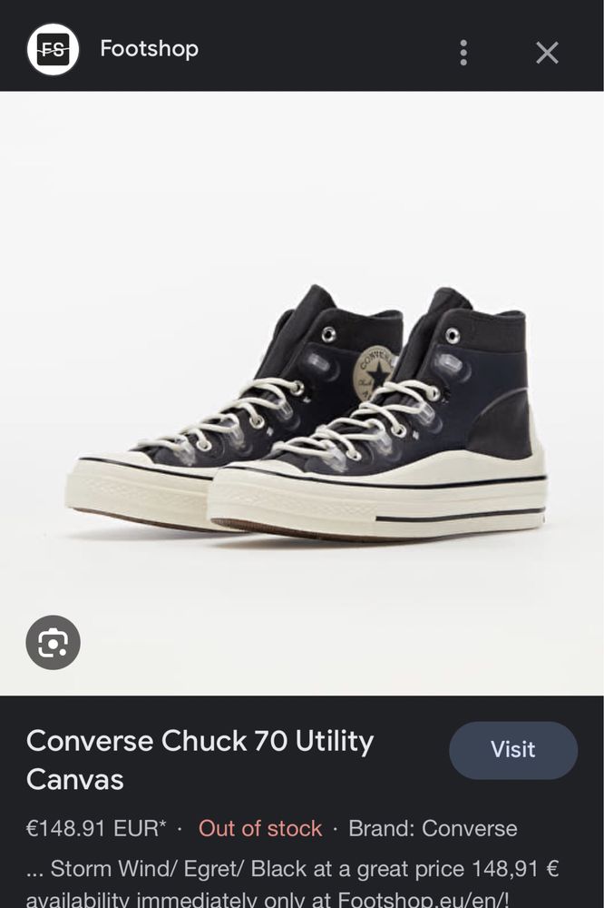 Converse Chuck Taylor 70 Utility