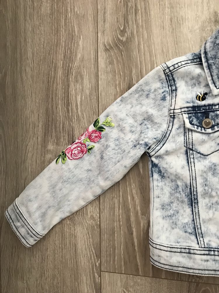 Jacheta de jeans cu broderieTakko nr.110