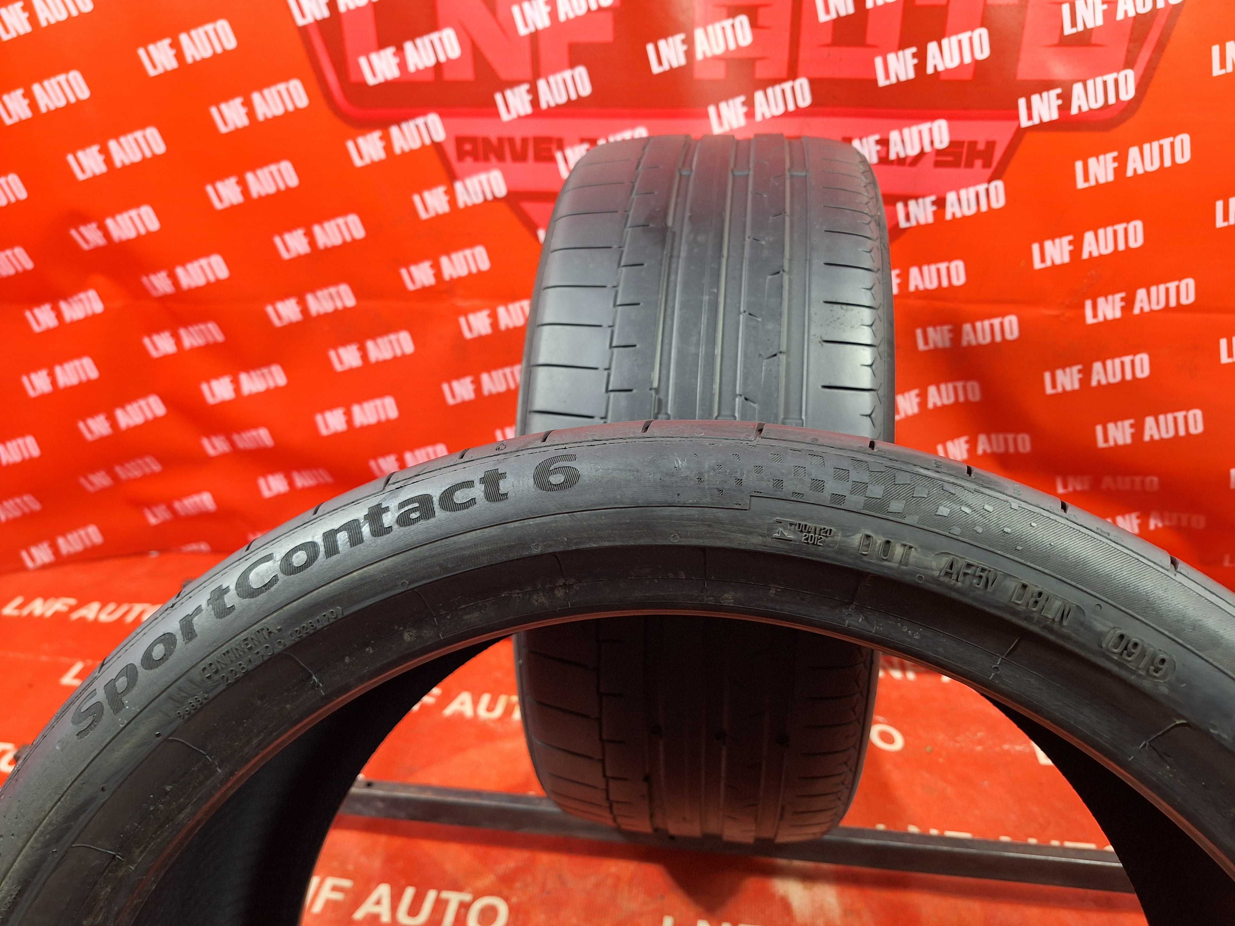 Anvelope de VARA - 255/35/20 - Continental 6 - 5.65 MM - DOT 2019 !