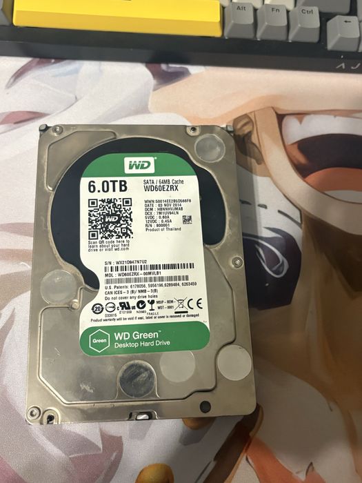 Продается жесткий диск  6.Терабайт