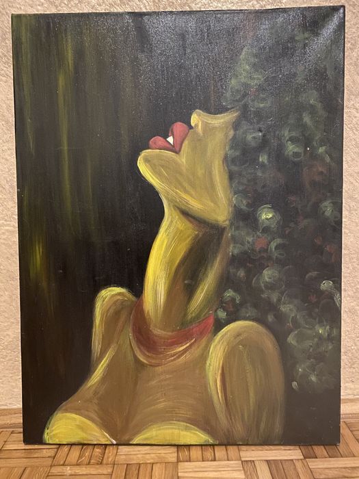 Pictură In ulei “Femeia Senzuală”