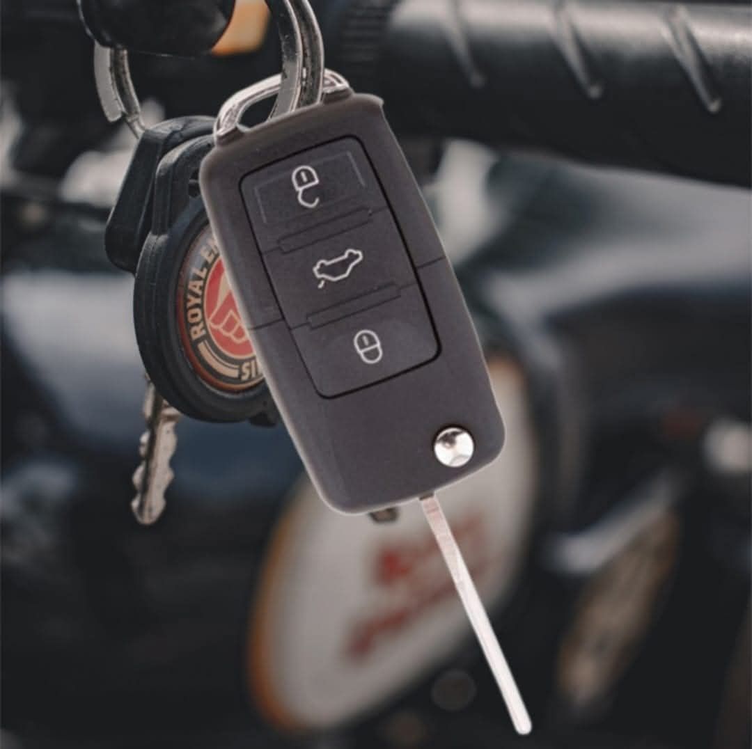 Carcasa Cheie Briceag cu 3 Butoane pentru Volkswagen, Seat si Skoda, N