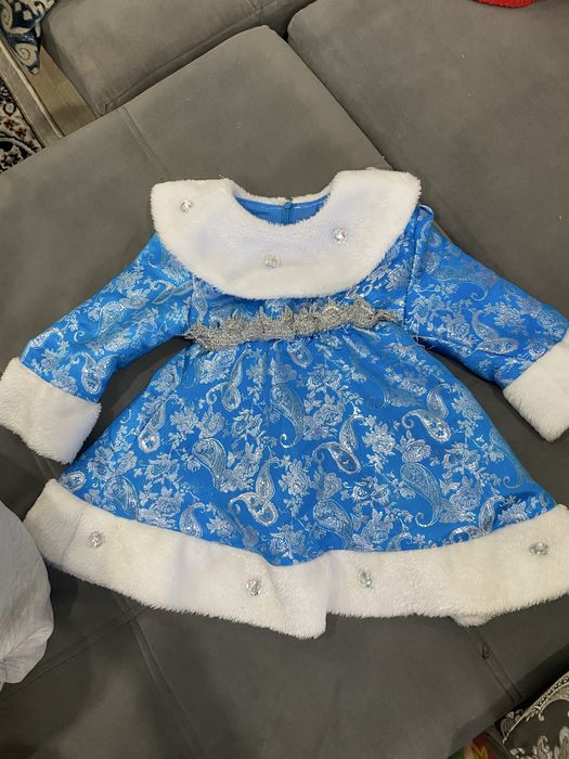 Новогодний костюм снегурочки