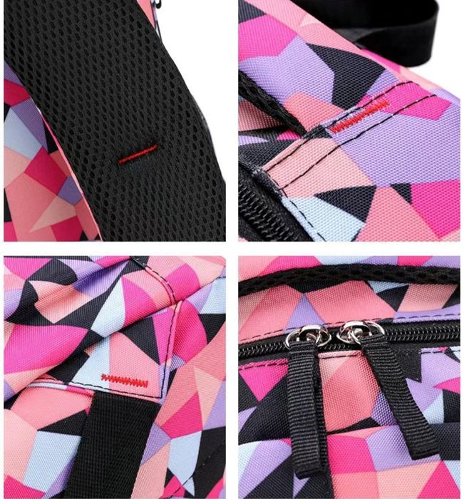 Комплект школьный рюкзак для девочек детский вместительный