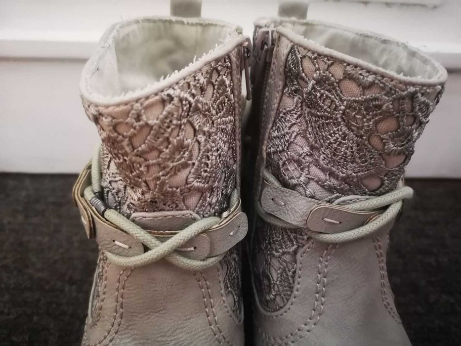 Зимни боти с дантела 36-ти номер
