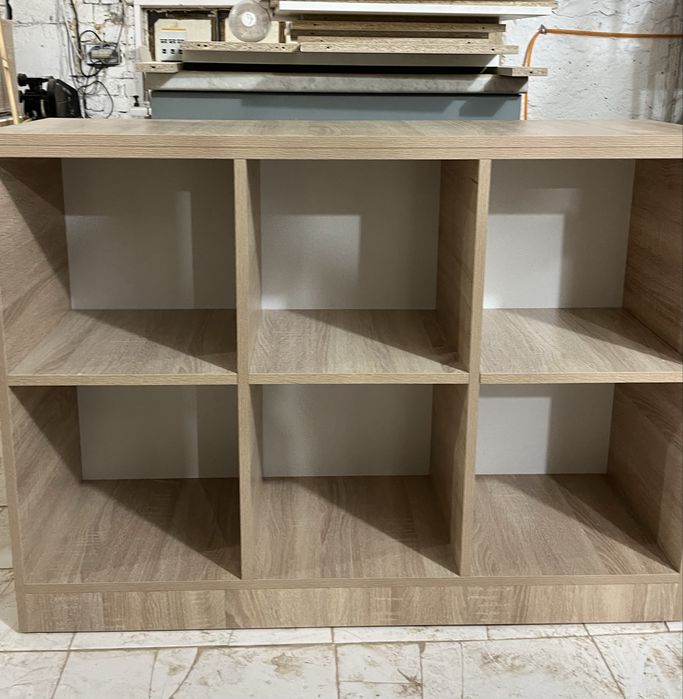 Напольная полка в древесном цвете!