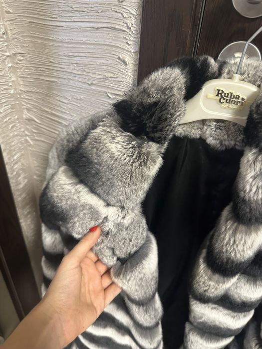 Дамско Палто рекс тип чинчила невероятно качество