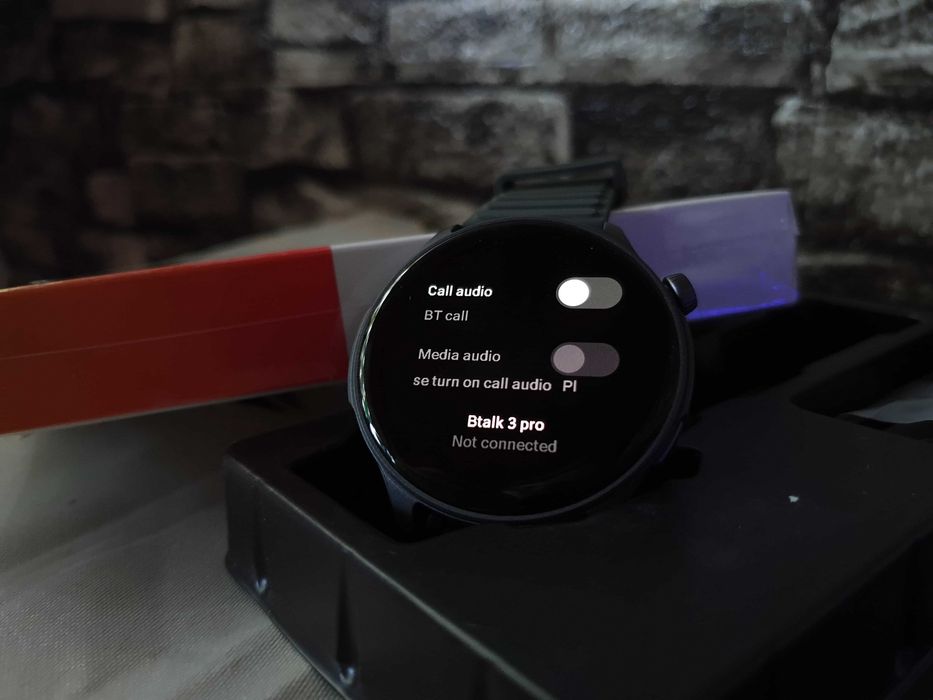 SmartWatch Zeblaze 3 Pro 1.43inch amoled, Apel/vorbit direct din ceas
