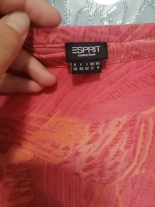 Fustă Esprit elegantă culoarea portocaliu mărimea M