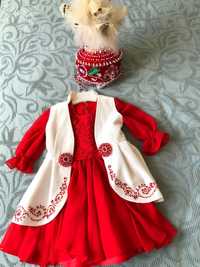Казахский национ костюм для девочки от 1-3 годик