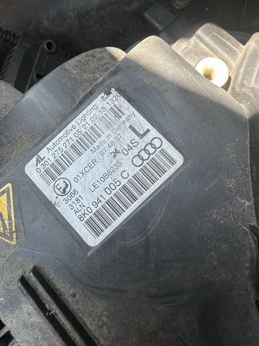 Set far faruri bi xenon audi a4 b8.5 facelift europa volan stanga