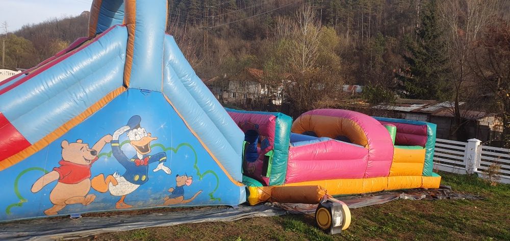 Vand cursa și topogan goflabil