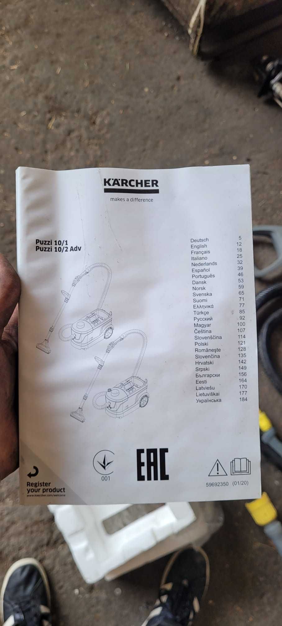 Aspirator cu injecție/extracție Karcher Puzzi 10