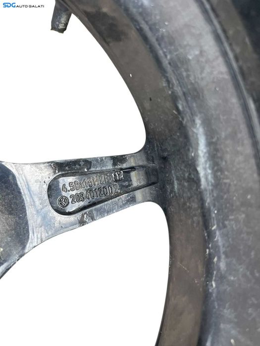 Roata Janta Rezerva Aliaj 5x112 165 15 Mercedes Clasa C Class W203 C180 C200 C220 C270 2001 - 2007 Cod A1705840538 2034012002 [B4190]